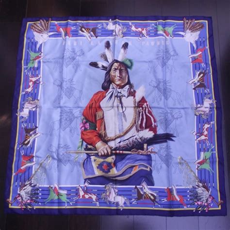 Hermes native american scarf